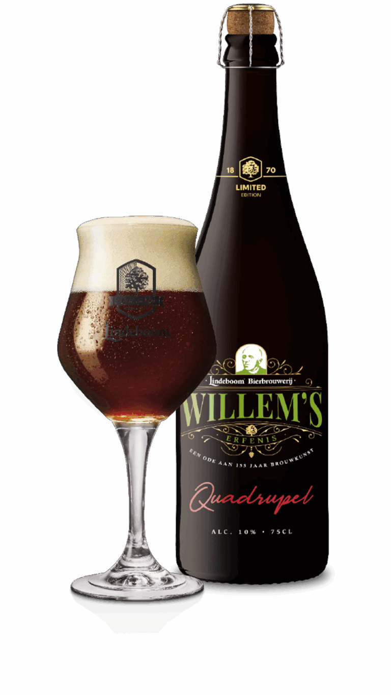 Willem's Erfenis: Quadrupel - ter ere van 155 jaar Lindeboom Bierbrouwerij